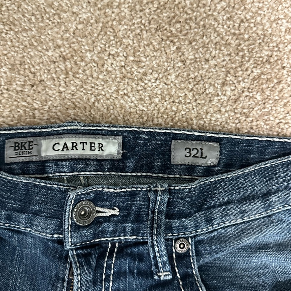 Buckle Men's Relaxed Jeans - Blue